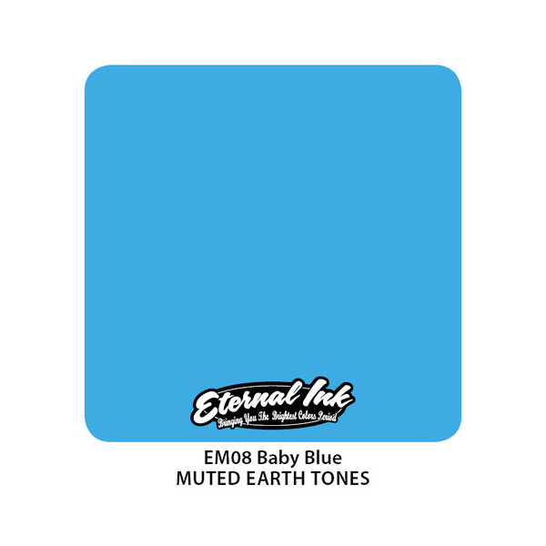 Eternal Ink. Muted Earth Tones. Baby Blue. 30 ml. Künstlerfarbe