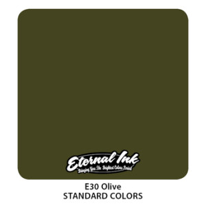 Eternal Ink. Olive Green. 30 ml. Künstlerfarbe