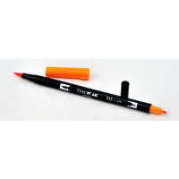 Orange. ABT TOMBOW DUAL Brush-Pen, ungiftig, geruchlos. 933