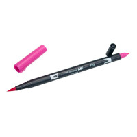 ABT TOMBOW DUAL Brush-Pen, ungiftig, geruchlos. 725 Rhodamine Red