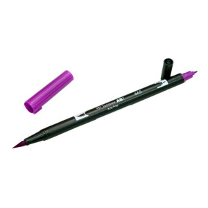 ABT TOMBOW DUAL Brush-Pen, ungiftig, geruchlos. 665 Purple