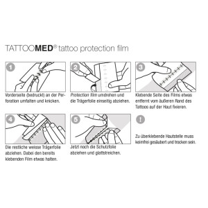 TattooMed - Tattoo Protection Film - Transparent...