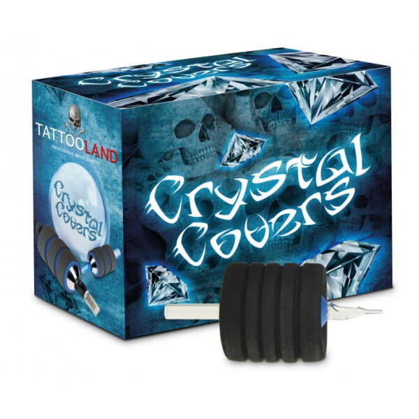 CRYSTAL Memory Foam Grip Covers. 25 mm - 45 mm. VE = 15 Stück