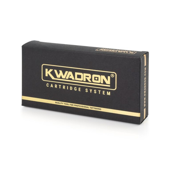Kwadron Nadelmodule/ Cartridges 3er Rund Liner Long Taper 0,25 mm. VE = 1 Packung je 20 Stück