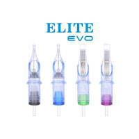 ELITE EVO Nadelmodule/ Cartridges 7er Soft Edge Long Taper 0,35 mm. VE = 1 Packung je 20 Stück