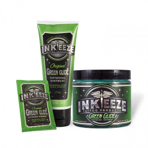 INK-EEZE Green Glide Tätowier- und Nachbehandlungssalbe. 480 ml