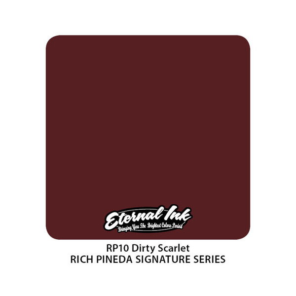Eternal Ink. Rich Pineda. Dirty Scarlet. 30 ml. Künstlerfarbe
