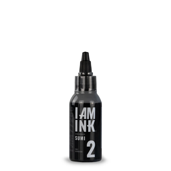 I AM INK. First Generation. #2 Sumi. 50 ml/ 100 ml oder 200 ml