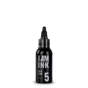 I AM INK. First Generation. #5 BLK LNR. 50 ml/ 100 ml...