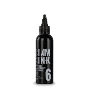 I AM INK. First Generation. #6 True Pigment Black. 50 ml/ 100 ml oder 200 ml