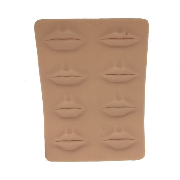 3D Silikon Lippen Übungsblatt