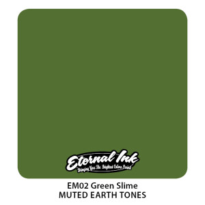 Eternal Ink. Muted Earth Tones. Green Slime. 30 ml....