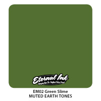 Eternal Ink. Muted Earth Tones. Green Slime. 30 ml. Künstlerfarbe