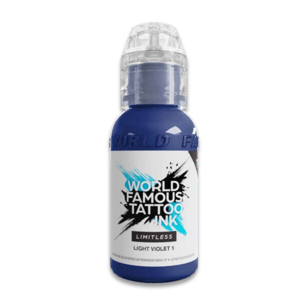 World Famous Limitless Tattoo Farbe - Light Violet 1. 29, 6 ml