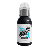 World Famous Limitless Tattoo Farbe - Pancho Black. 29, 6 ml