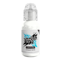 World Famous Limitless Tattoo Farbe - Straight White. 29, 6 ml