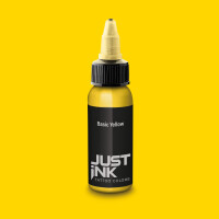 JUST INK Tattoo Colors.Basic Yellow. 28 ml
