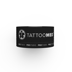 TattooMed Studio PRO TAPE Black, 3,8 cm x 9,1 m....