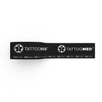 TattooMed Studio PRO TAPE Black, 3,8 cm x 9,1 m. Hypoallergen. VE = 1 Rolle