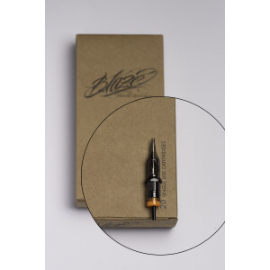 BLAZE Round Shader Nadelmodule/ Cartridges - Long Taper  0,35 mm. VE = 1 Packung je 20 Stück