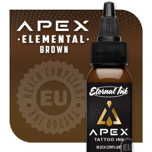 ETERNAL INK: Tattoo Farben. APEX Elemental | Brown. 30 ml